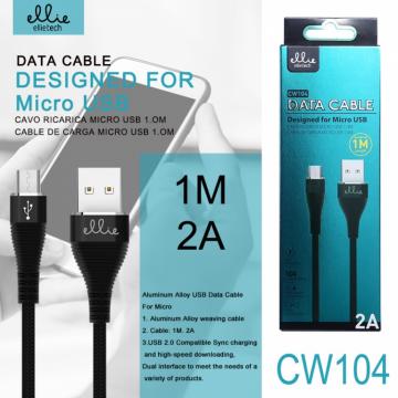 Ellietech CW104 Câble Micro USB 2A 1M